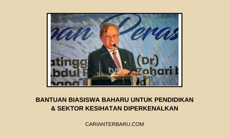 Inisiatif Bantuan Biasiswa Pendidikan & Sektor Kesihatan