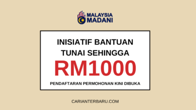 Inisiatif Bantuan Sehingga RM1000 Menerusi Program BKK 2025