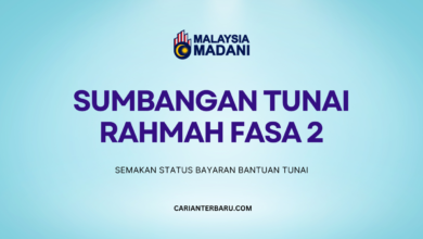 Bayaran STR Fasa 2 : Semakan Status Bantuan Tunai