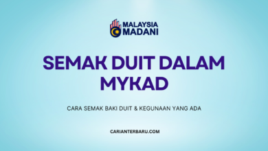 Fungsi Lain Dalam MyKad : Cara Semak Baki & Kegunaan