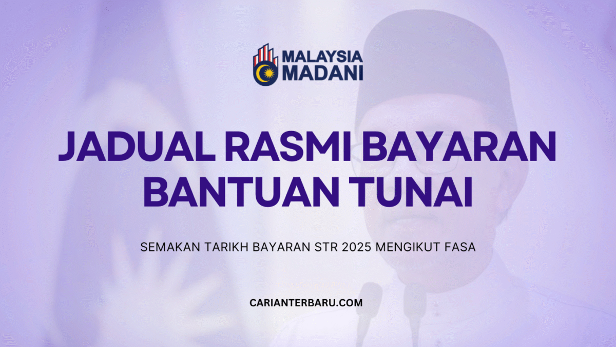 Jadual Rasmi Bayaran STR 2025 Mengikut Fasa