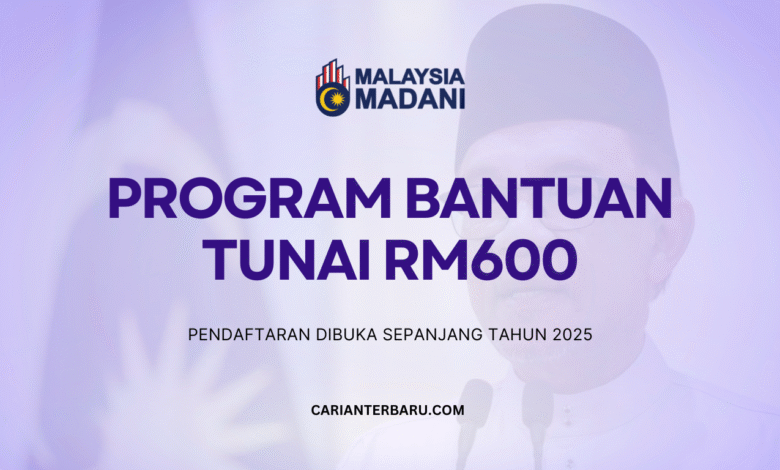Bantuan Warga Emas 2025 : Manfaat RM600 Sebulan