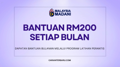 Bantuan RM200 Setiap Bulan Melalui Program Latihan Perantis