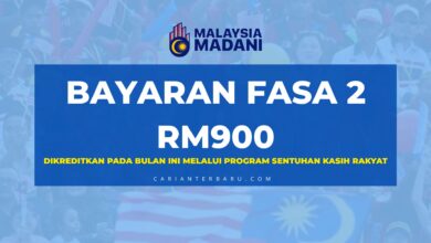 Bayaran Bantuan RM900 Fasa 2 Program Sentuhan Kasih Rakyat