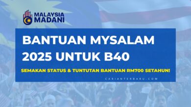 Inisiatif Bantuan MySalam 2025 : Semakan untuk Golongan B40