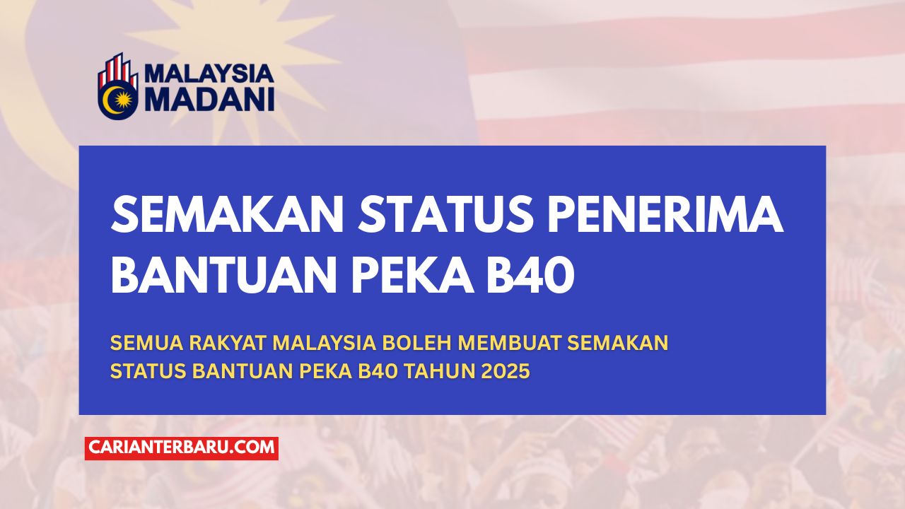PEKA B40 : Semakan Status Penerima Bantuan Kesihatan