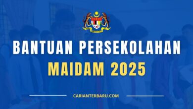 Bantuan Persekolahan MAIDAM 2025 : Ibu Bapa Boleh Mohon