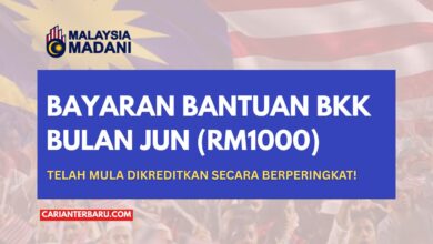 Bayaran Bantuan BKK Jun 2025 Telah Mula Dikreditkan