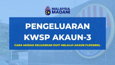 Kemudahan Akaun-3 KWSP : Pengeluaran Bila-Bila Masa