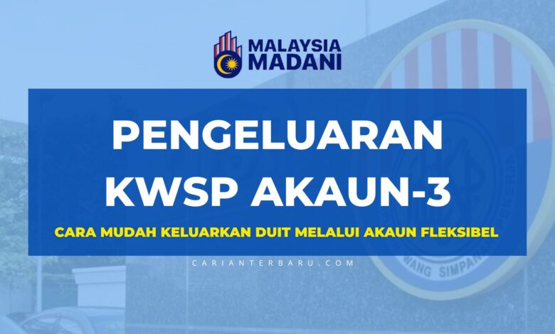 Kemudahan Akaun-3 KWSP : Pengeluaran Bila-Bila Masa