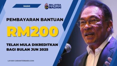Pembayaran Bantuan SARA RM200 Mula Dikreditkan