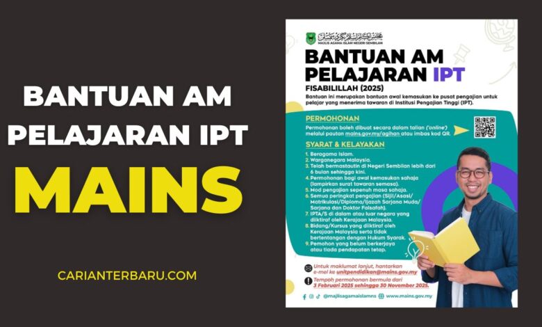 Bantuan MAINS IPT Fisabilillah : Inisiatif Kewangan untuk Pelajar