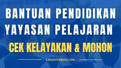 Bantuan Pendidikan Yayasan Pelajaran (YPJ) untuk Pelajar IPT