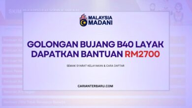 Bujang Layak Dapatkan Bantuan RM2700 : Geran Pelancaran