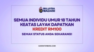 KREDIT SARA RM100