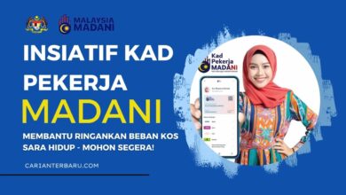 Kad Pekerja MADANI : Bantuan Ringankan Kos Sara Hidup