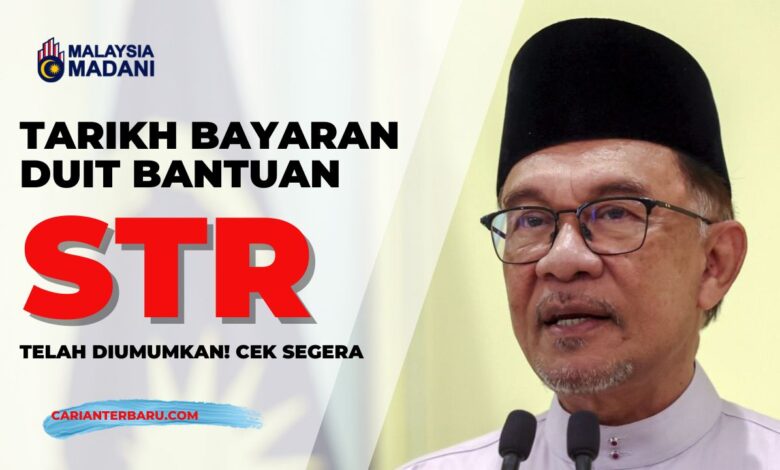 Tarikh Bantuan Duit STR 2025 Mengikut Fasa Telah Diumumkan!