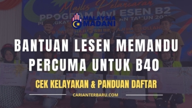 MyLesen Untuk Golongan B40 - Bantuan Lesen Percuma