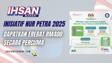 PETRA : eRebat Sehingga RM400 Untuk Pengguna Domestik